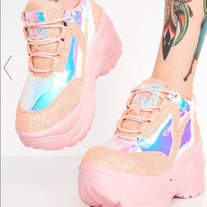 YRU platform sneakers size 9